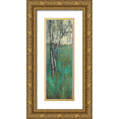 Natures Companions I Gold Ornate Wood Framed Art Print with Double Matting by Solis, Luis