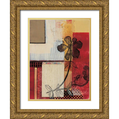 Sketchbook Series II Gold Ornate Wood Framed Art Print with Double Matting by Tunick, Connie