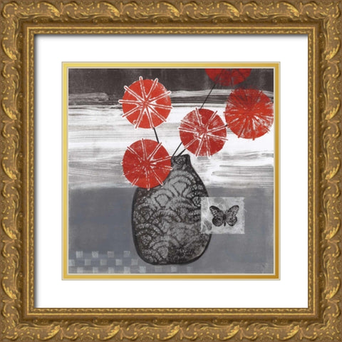 Joy II Gold Ornate Wood Framed Art Print with Double Matting by Tunick, Connie