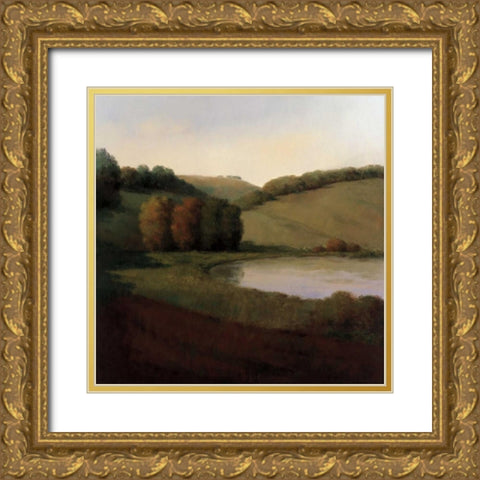 Daydream II Gold Ornate Wood Framed Art Print with Double Matting by Udell