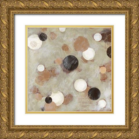 Ice Cream Shops Gold Ornate Wood Framed Art Print with Double Matting by Wood, Arleigh