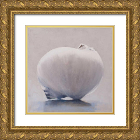 Full Moon Gold Ornate Wood Framed Art Print with Double Matting by Witkowski, Chris