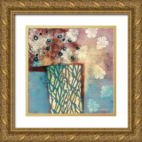 Guidepost Gold Ornate Wood Framed Art Print with Double Matting by Willson, Valerie