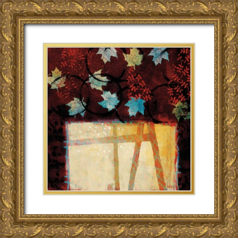 Building Bridges Gold Ornate Wood Framed Art Print with Double Matting by Willson, Valerie