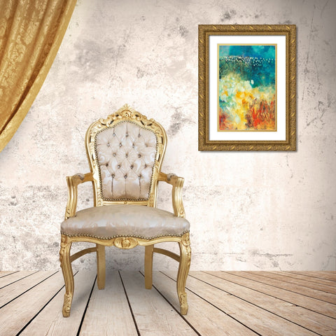 The Answer Gold Ornate Wood Framed Art Print with Double Matting by Willson, Valerie