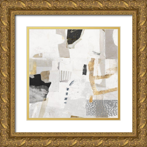 New Connections   Gold Ornate Wood Framed Art Print with Double Matting by Mather, Nathaniel