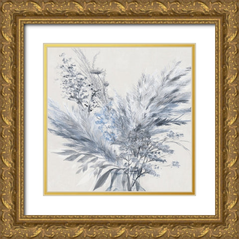 Jean I Gold Ornate Wood Framed Art Print with Double Matting by Aria K
