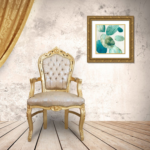 Transcendent Visions Gold Ornate Wood Framed Art Print with Double Matting by Peal, Emma