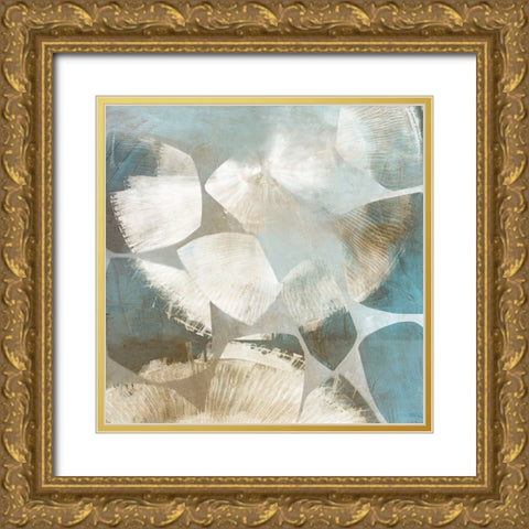 Cosmic Flow II Gold Ornate Wood Framed Art Print with Double Matting by Peal, Emma