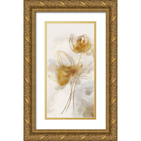Moderno I  Gold Ornate Wood Framed Art Print with Double Matting by Black, Alex