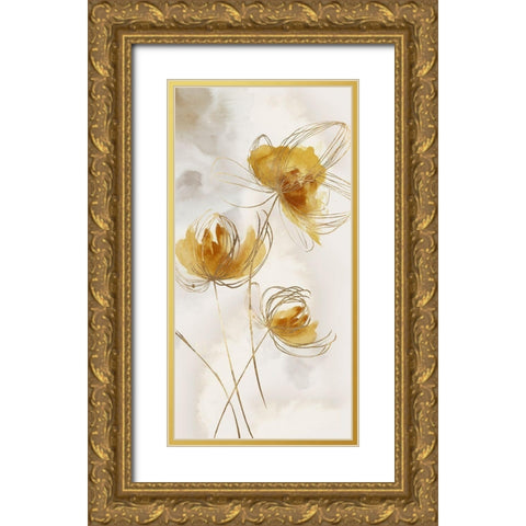 Moderno II Gold Ornate Wood Framed Art Print with Double Matting by Black, Alex