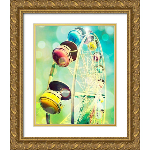 Lighter than Air Gold Ornate Wood Framed Art Print with Double Matting by Cadloff, Robert