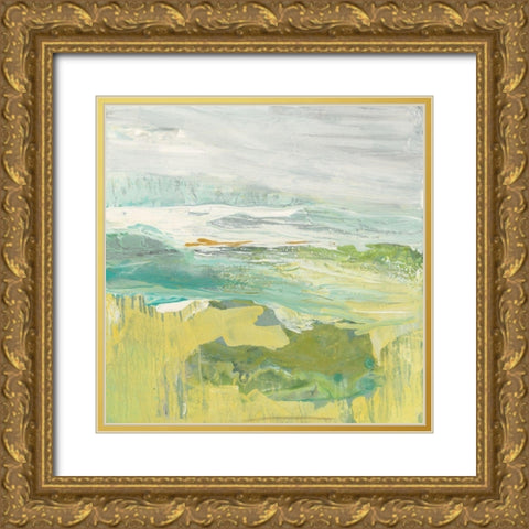 From The Shore II Gold Ornate Wood Framed Art Print with Double Matting by Rowan, Grace