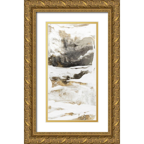 Momento II Gold Ornate Wood Framed Art Print with Double Matting by PI Studio