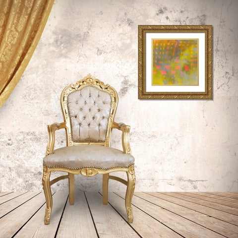 Suspension Gold Ornate Wood Framed Art Print with Double Matting by Bingham, John