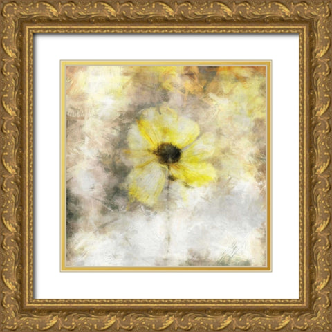 Sepia Bloom IV Gold Ornate Wood Framed Art Print with Double Matting by Bingham, John