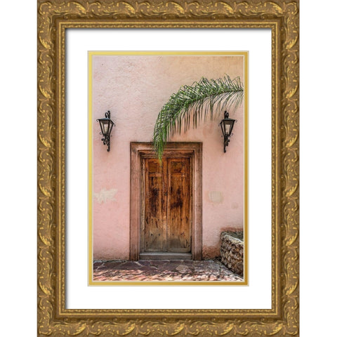 Getaway Gold Ornate Wood Framed Art Print with Double Matting by Bingham, John