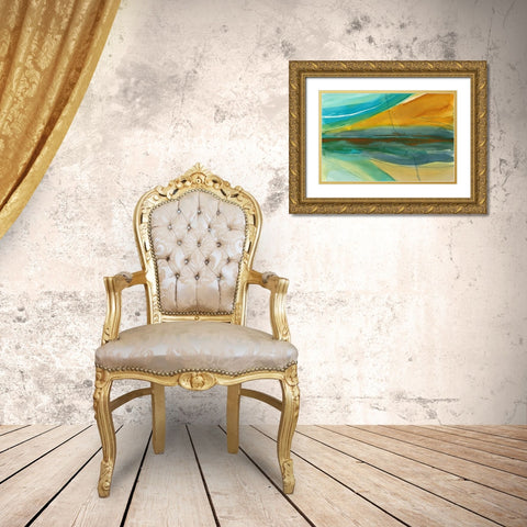 Mandato  Gold Ornate Wood Framed Art Print with Double Matting by Errico and Slyp