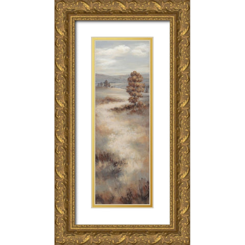 Into the Distance I Gold Ornate Wood Framed Art Print with Double Matting by Broome, Marianne