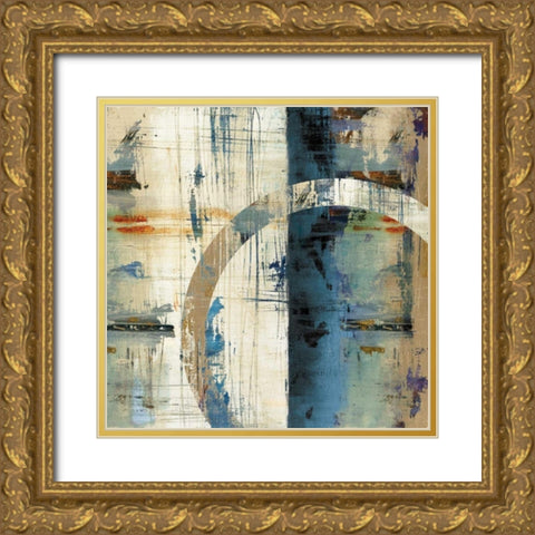 Torn I Gold Ornate Wood Framed Art Print with Double Matting by Bradley, Tim