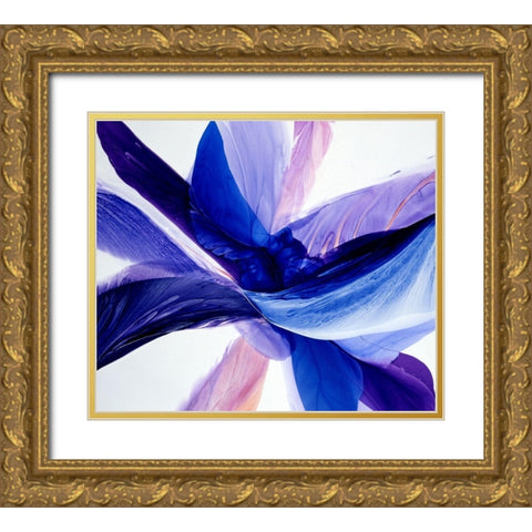 Convergence Gold Ornate Wood Framed Art Print with Double Matting by Ridgeway, Bette