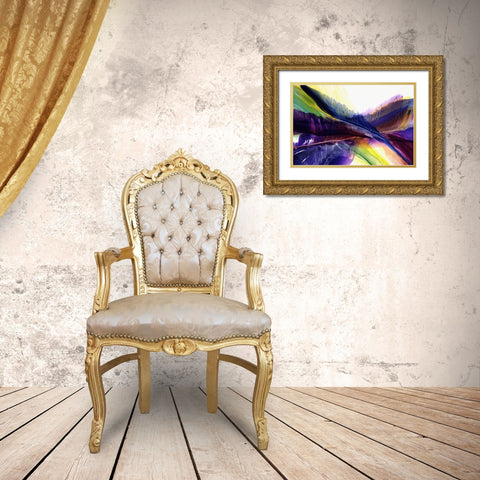 Primordial Place Gold Ornate Wood Framed Art Print with Double Matting by Ridgeway, Bette