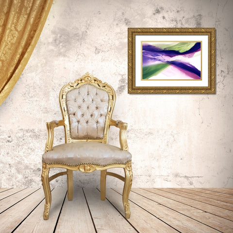 Summer Sea Gold Ornate Wood Framed Art Print with Double Matting by Ridgeway, Bette