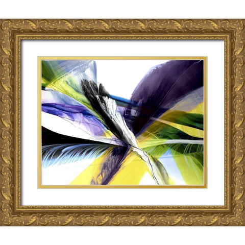Romance Gold Ornate Wood Framed Art Print with Double Matting by Ridgeway, Bette