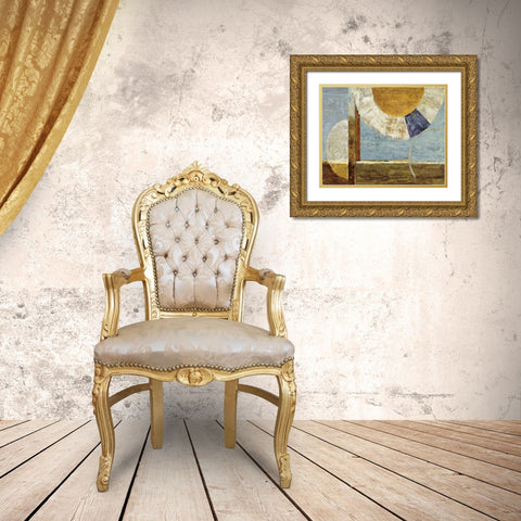 Passing Through Gold Ornate Wood Framed Art Print with Double Matting by Dolce, Carmen