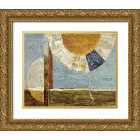 Passing Through Gold Ornate Wood Framed Art Print with Double Matting by Dolce, Carmen