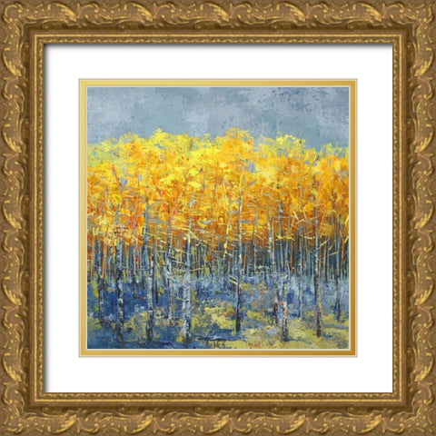Untouched Gold Ornate Wood Framed Art Print with Double Matting by Dolce, Carmen