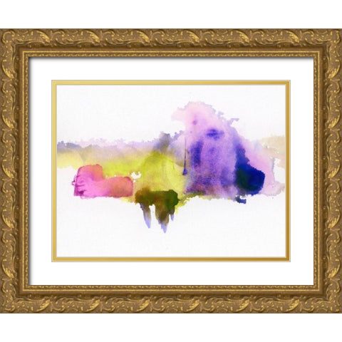Vestige II Gold Ornate Wood Framed Art Print with Double Matting by Essue, Christina