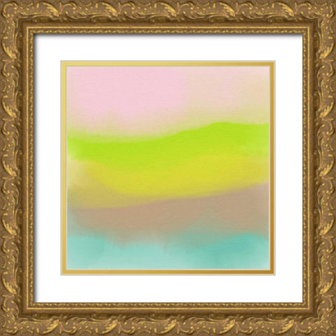 Echo Gold Ornate Wood Framed Art Print with Double Matting by Essue, Christina