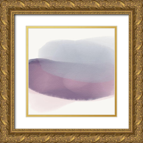 Breeze II Gold Ornate Wood Framed Art Print with Double Matting by Essue, Christina