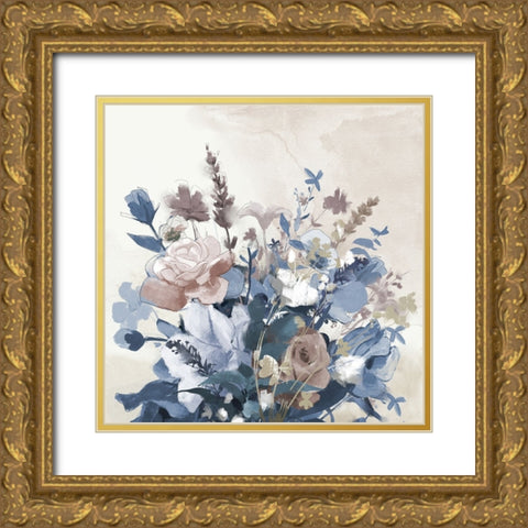 Meadow Magic Gold Ornate Wood Framed Art Print with Double Matting by Jacob Q