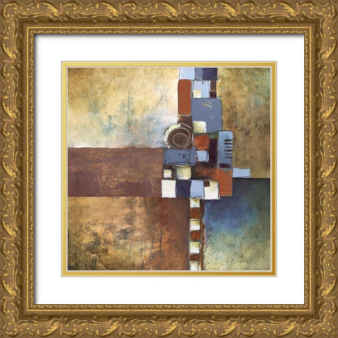 Contemplation Gold Ornate Wood Framed Art Print with Double Matting by Clearwater, Raymond