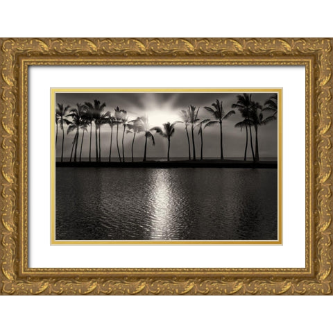 Summer Breezes III Gold Ornate Wood Framed Art Print with Double Matting by Frates, Dennis