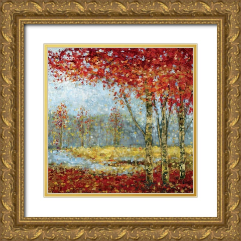Into the Light I Gold Ornate Wood Framed Art Print with Double Matting by Dolce, Carmen