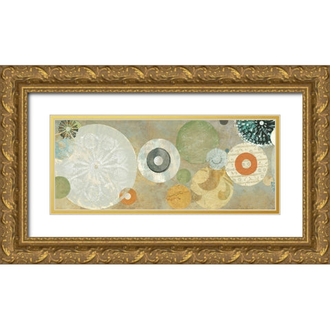 Beach Spa II Gold Ornate Wood Framed Art Print with Double Matting by Dolce, Carmen