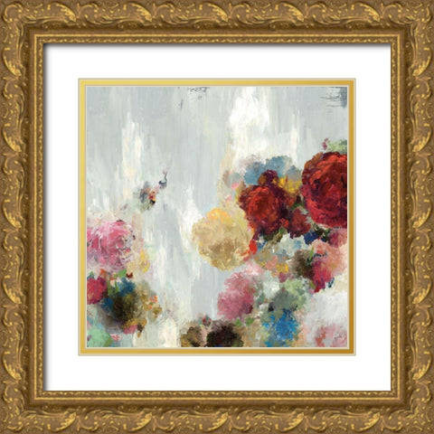 September II Gold Ornate Wood Framed Art Print with Double Matting by Ella K.