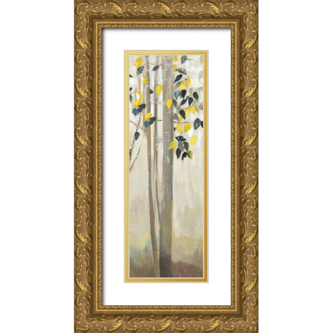Walking Through Trees III Gold Ornate Wood Framed Art Print with Double Matting by K, Ella