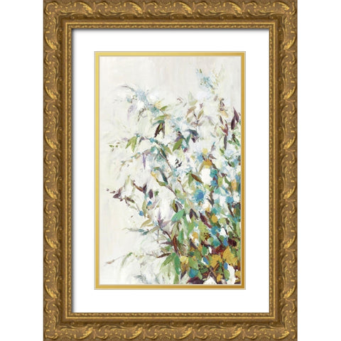 Early Blossom Gold Ornate Wood Framed Art Print with Double Matting by K, Ella