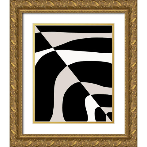 Elegance of Creation  Gold Ornate Wood Framed Art Print with Double Matting by Leonard, Sarah