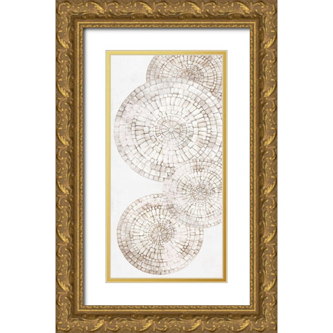 Soothing Thoughts Gold Ornate Wood Framed Art Print with Double Matting by Watts, Eva
