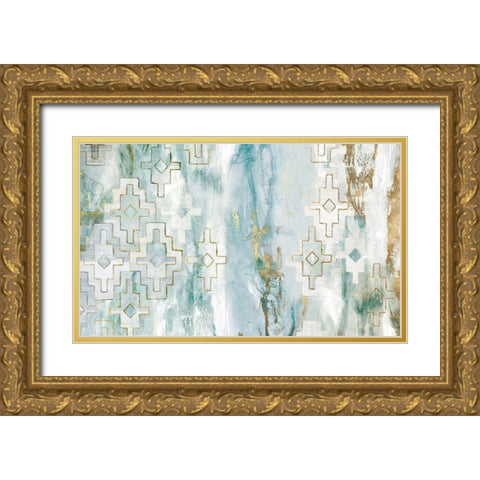 Escaping the Universe III  Gold Ornate Wood Framed Art Print with Double Matting by Watts, Eva