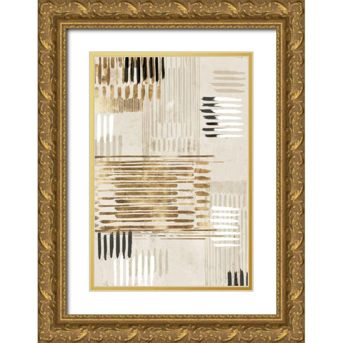 Portals of the Past Gold Ornate Wood Framed Art Print with Double Matting by Watts, Eva