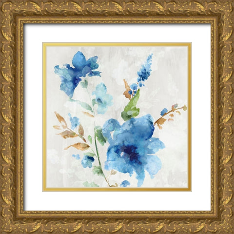 Breath of the Spring II Gold Ornate Wood Framed Art Print with Double Matting by Watts, Eva