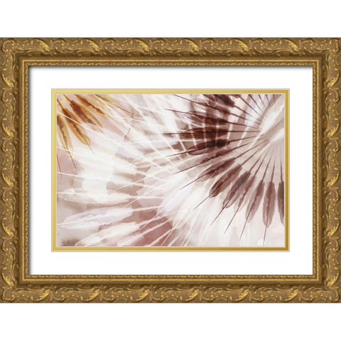 Dance of the Rays I  Gold Ornate Wood Framed Art Print with Double Matting by Watts, Eva