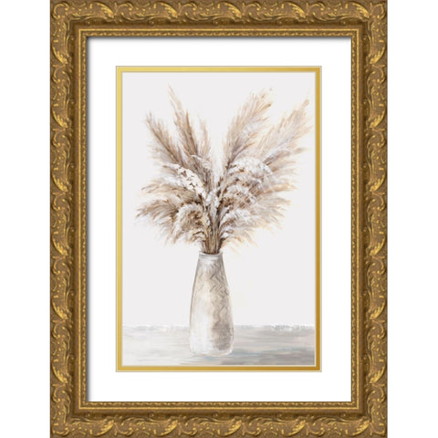 Pompette I  Gold Ornate Wood Framed Art Print with Double Matting by Watts, Eva