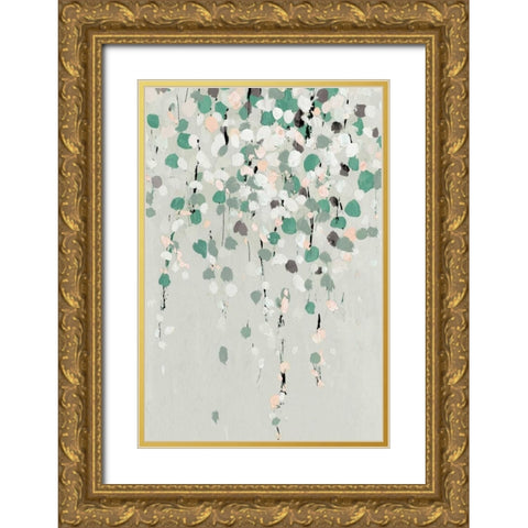 Blossom Gold Ornate Wood Framed Art Print with Double Matting by Isabelle Z